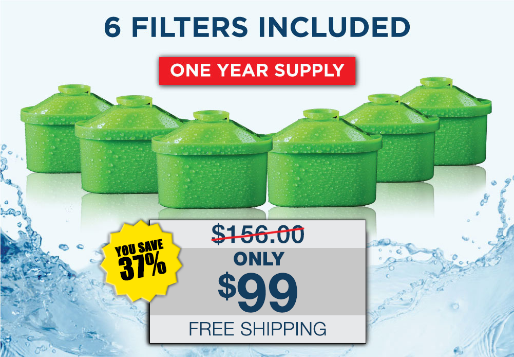 Save 25% on Turapür Pitcher Replacement Filters
